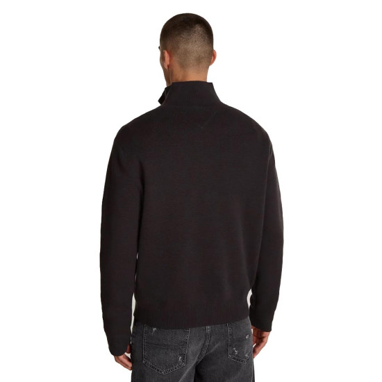 Tommy Hilfiger Ανδρική πλεκτή μπλούζα Regular Half Zip Sweater